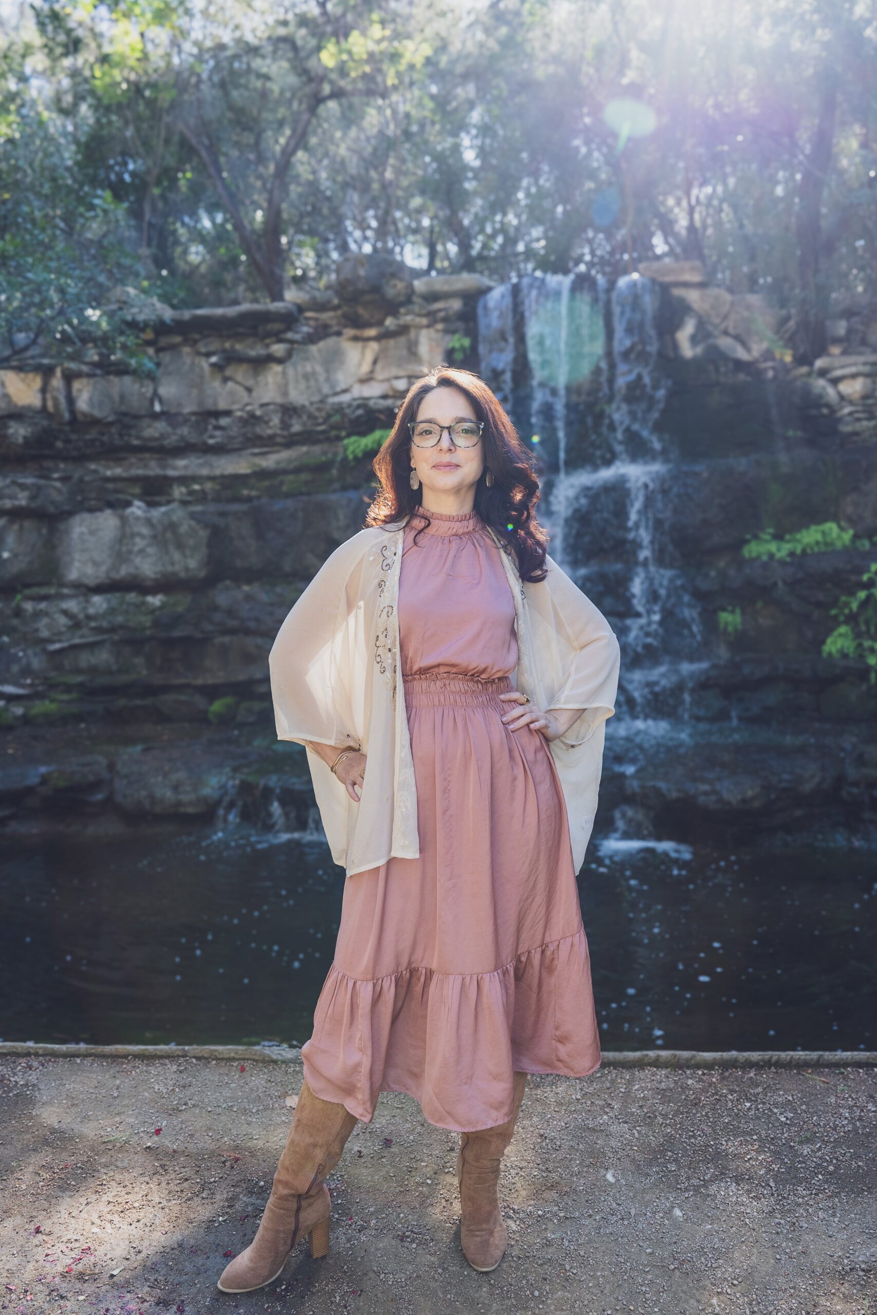 Dr. Jane Bradbury, landscape designer and founder of Shamballah Home and Gardens in Austin, TX